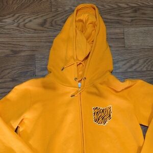 Top of the World Orange Hoodie Sweatshirt